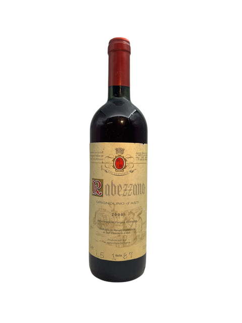 Grignolino d'Asti Rabezzana 2000 – bottle
