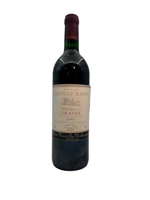 Chateau Sahuc Graves 1991 – bottle