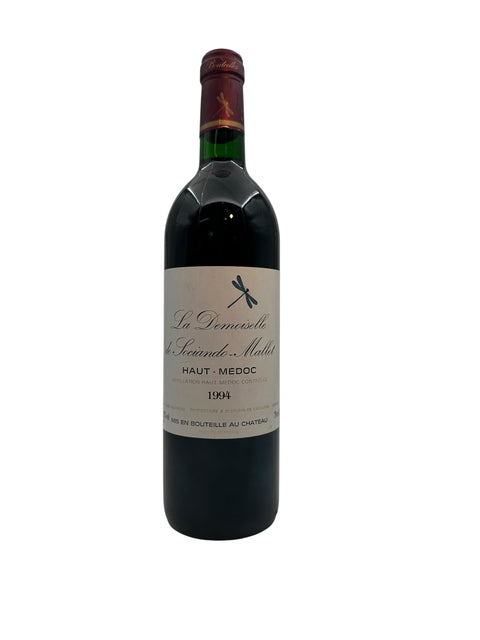 La Demoiselle Sociando-Mallet 1994 – bottle