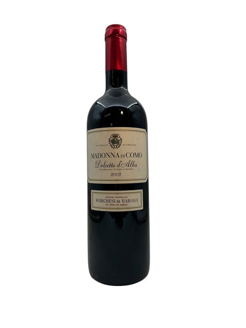 Dolcetto d'Alba - Madonna di Como from Marchesi di Barolo 2003 – bottle