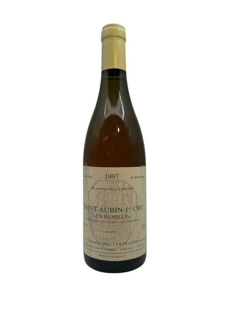 Saint-Aubin Domaine Marc Colin 1997 “En Remilly” – bottle