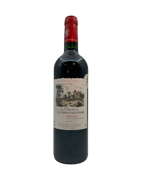 Les Sources Chateau de La Riviere 2012 – bottle