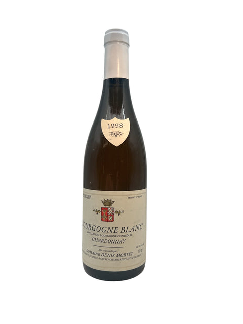 Bourgogne Blanc Domaine Denis Mortet 1998 – bottle