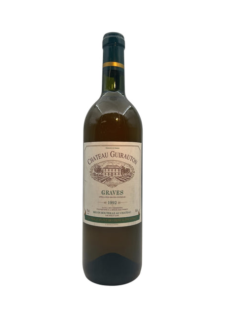 Graves Chateau Guiraud 1992 – bottle