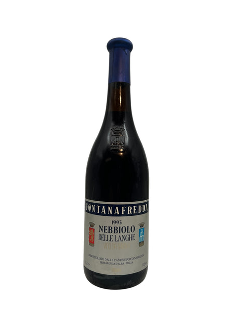 Nebbiolo delle Langhe Fontanafredda 1993 – bottle