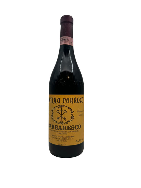 Barbaresco Cantina Parroco 1999 – bottle