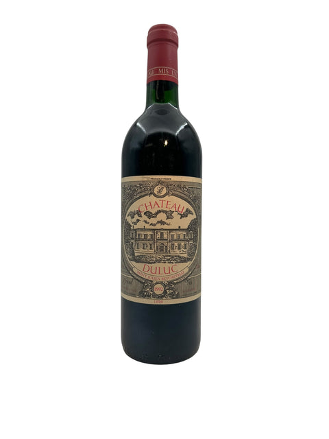 Chateau Duluc 1992 Bordeaux red wine – bottle