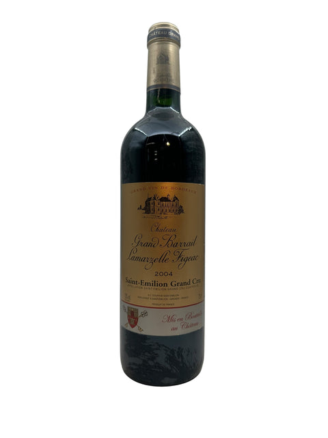 Chateau Grand Barrail 2004 Red wine – bottle