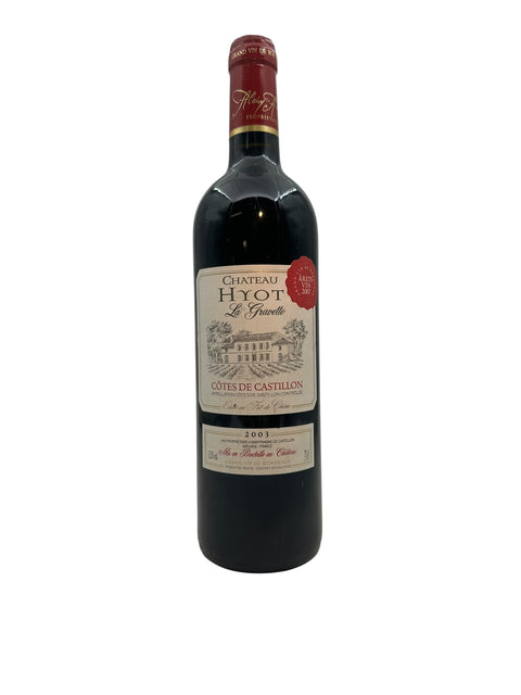Château Hyot 2003 Bordeaux – bottle