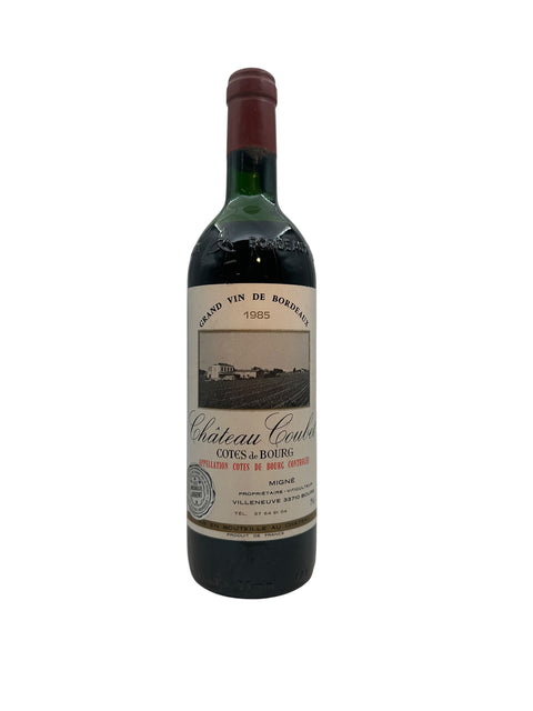 Château Coubet Côtes de Bourg 1985 – bottle