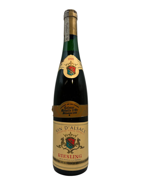 Riesling by Cave de Ribeauvillé 1990 – bottle