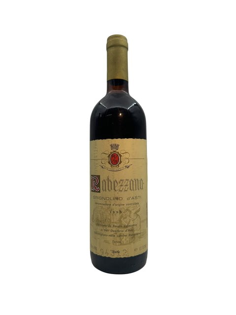 Grignolino d'Asti Renato Rabazzani 1993 – bottle