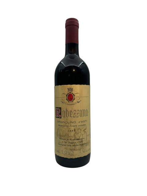 Grignolino d'Asti Rabezzana 1992 – bottle