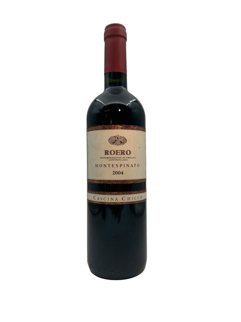 Roero Cascina Chicco 2004 – bottle