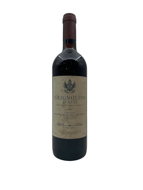 Grignolino d'Asti 2005 from Marchesi Incisa – bottle