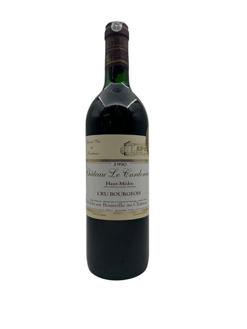 Haut-Médoc Le Cardonnel 1990 – bottle