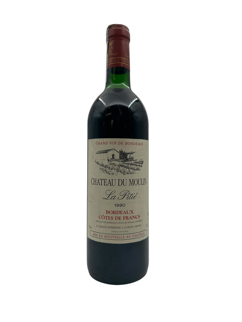 Château du Moulin La Pitié 1990 – bottle