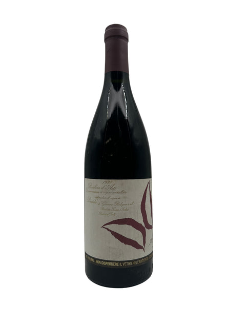 Barbera d'Asti 1997 Giacomo Bologna – bottle