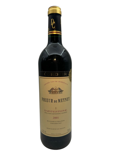 Prieur de Meyney 2001 Saint Estephe – bottle