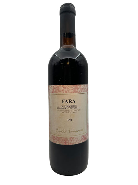 Fara Colli Novaresi 1994 – bottle