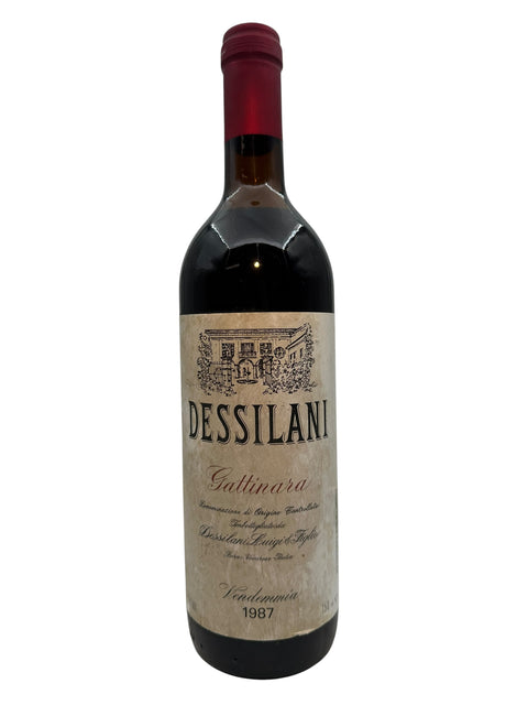 Gattinara Dessilani 1987 – bottle