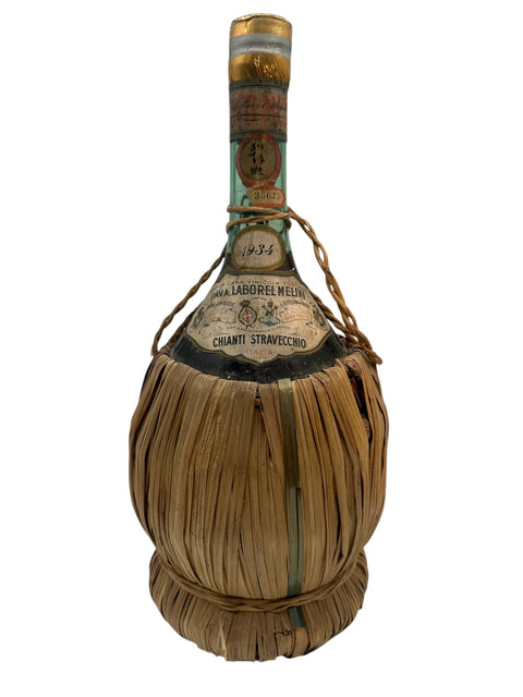 Chianti Stravecchio Melini 1934 – bottle