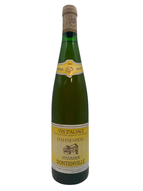 Sylvaner Dontenville 1989 Alsace – bottle