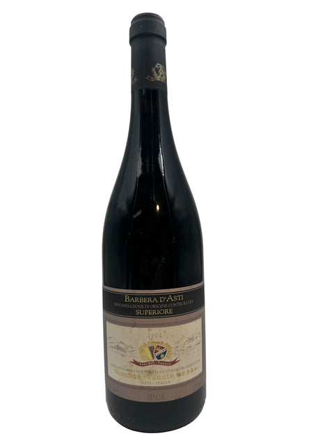 Barbera d'Asti Vinchio Vaglio 2002 – bottle