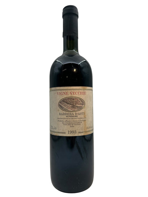 Vinchio Vaglio Barbera d'Asti 1993 – bottle