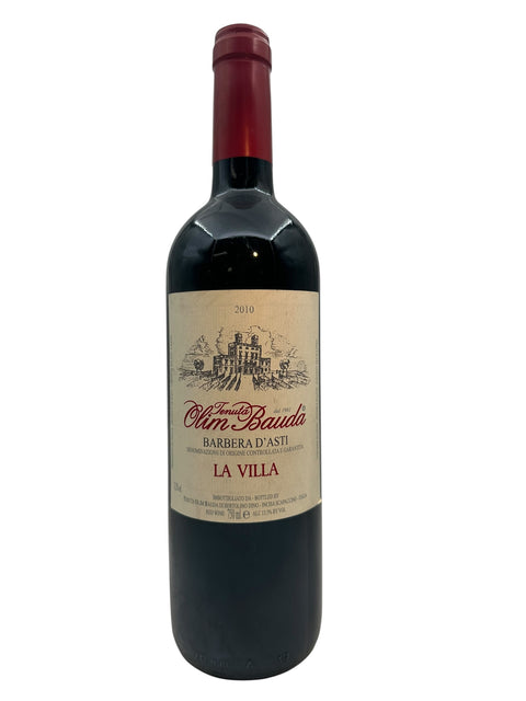 Barbera d'Asti Olim Bauda 2010 La Villa – bottle