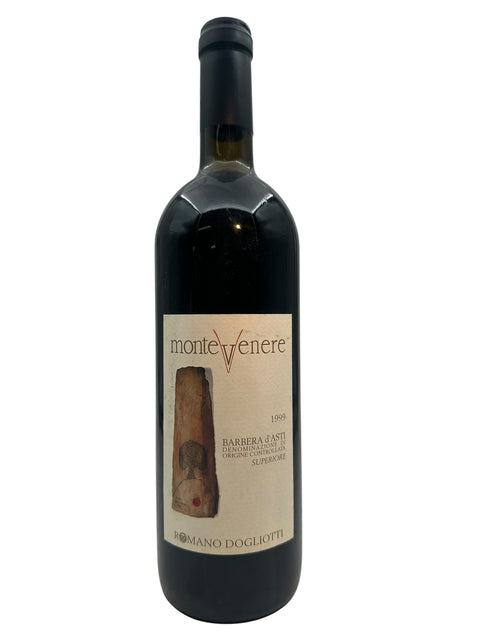 Monte Venerè 1999 Barbera – bottle