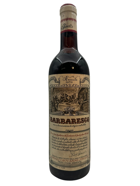 Barbaresco Lodali Giovanni 1970 – bottle