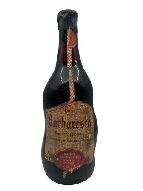 Barbaresco Riserva Speciale 1967 – bottle