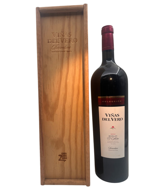 Viñas del Vero Merlot 2004 1,5 L Magnum OWC – bottle