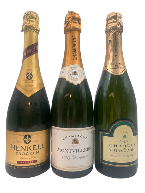 Montvillers - Charles de Thouars - Henkel Champagne 3 pcs NV – bottle