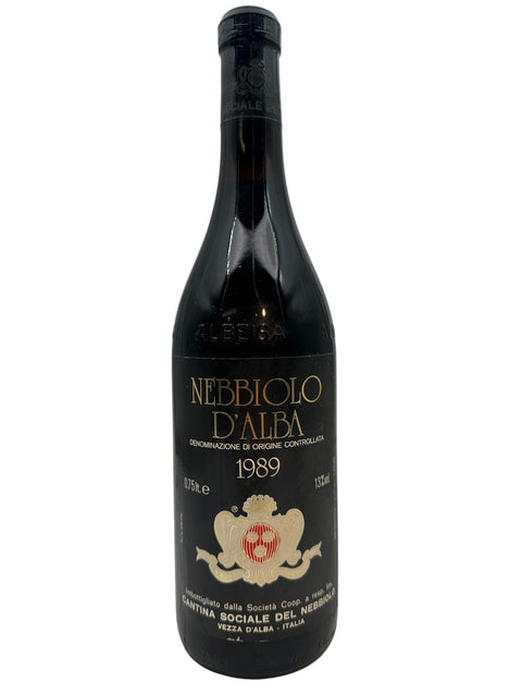 Nebbiolo Cantina Sociale 1989 – bottle