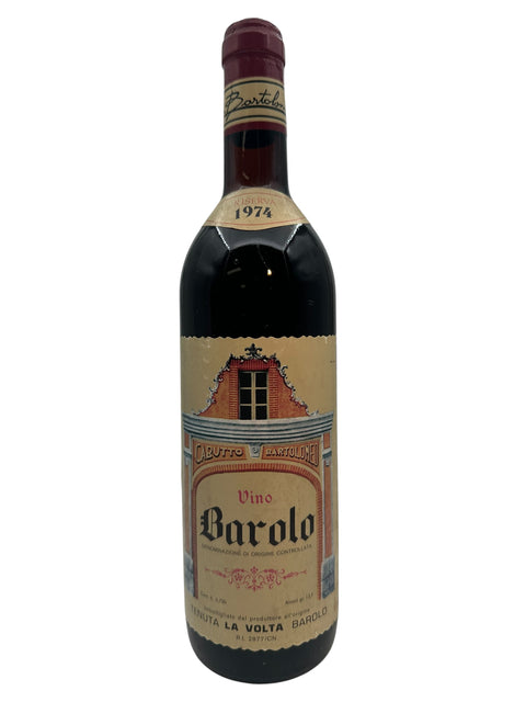 Barolo Tenuta La Volta 1974 Riserva – bottle