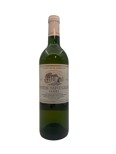 Graves Château Saint Galer 1993 – bottle
