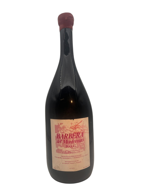 Barbera del Monferrato Piza Luigi 1990 3L – bottle