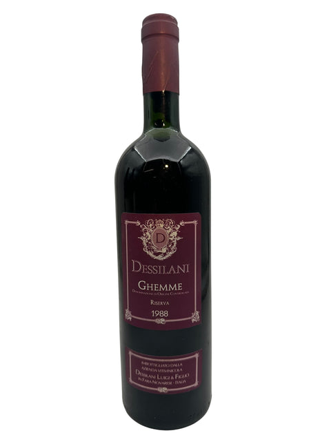 Ghemme Dessilani 1988 Riserva – bottle