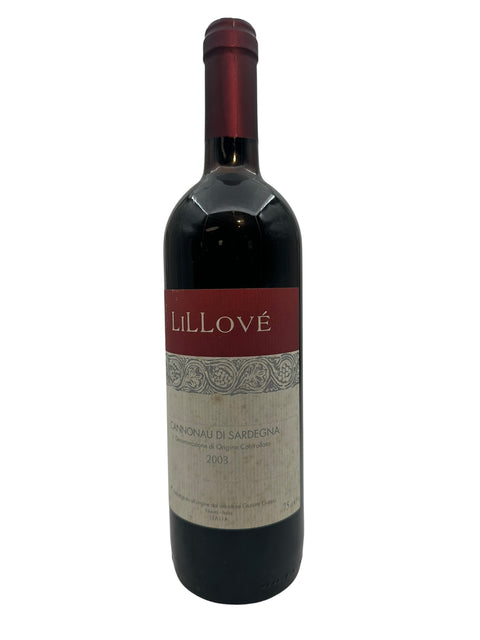 Cannonau di Sardegna LiLLovè 2003 – bottle