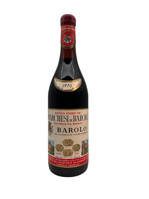 Barolo Marchesi di Barolo 1970 – bottle