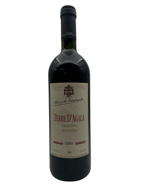 Terre D'Agala Corvo 1989 – bottle