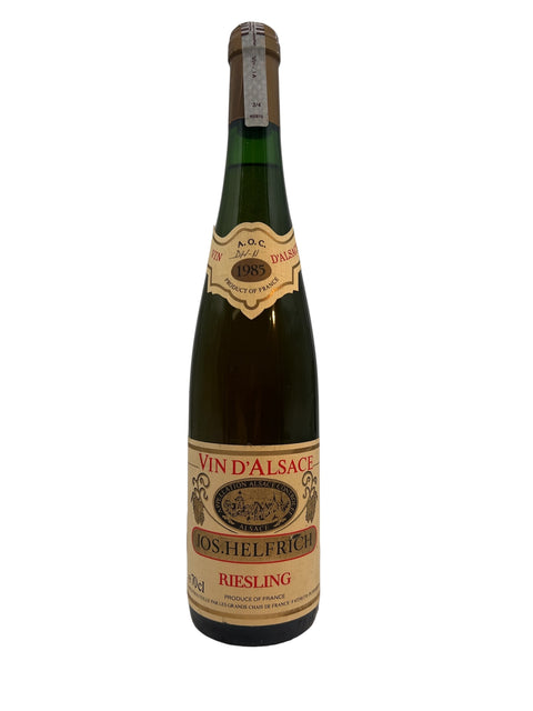 Riesling Jos. Helfrich 1985 – bottle