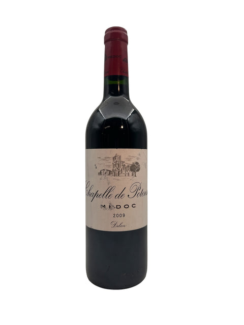 Chapelle de Potensac Delon 2009 – bottle