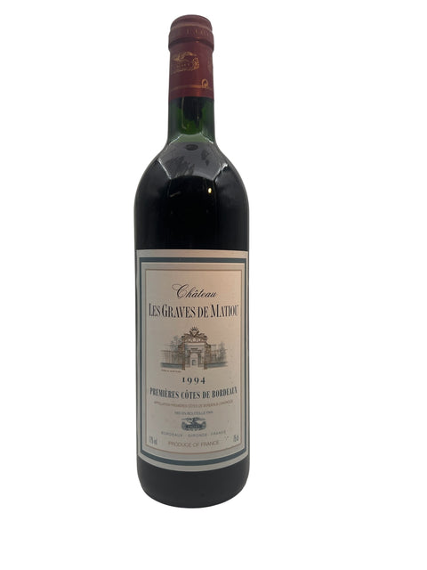 Les Graves de Maimou Château 1994 – bottle