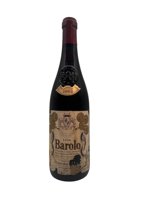 Barolo Terre del Barolo 1963 – bottle