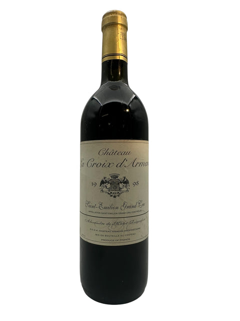 Château La Croix d'Armens 1998 – bottle