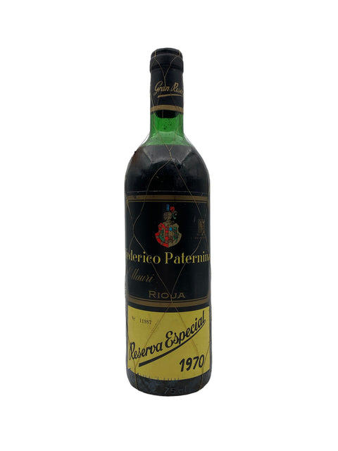 Rioja Paternina 1970 Reserva Especial – bottle