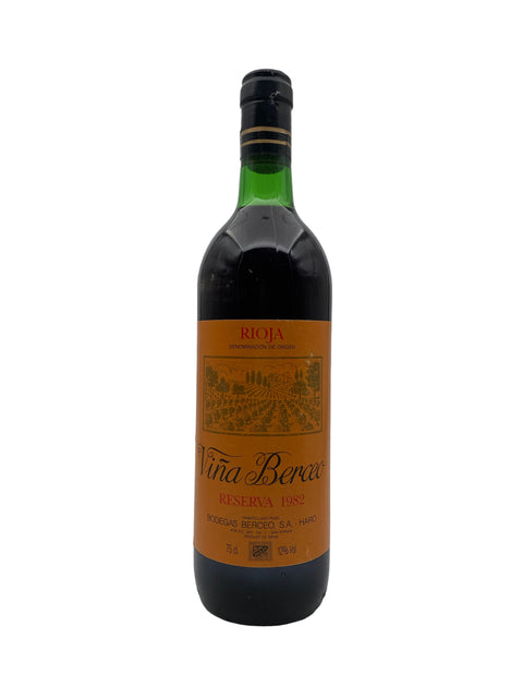 Rioja Viña Berceo 1982 Reserva – bottle